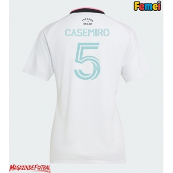 Inter Miami Casemiro #5 Tricou Fotbal Replică 2026-27 Femei Treilea